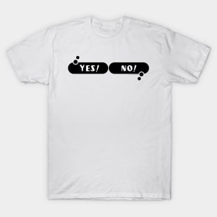 Yes, no conflict T-Shirt